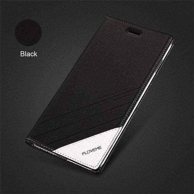 Luxury Flip Card Slot Leather Cases For iPhone X and Other Models - Image 5