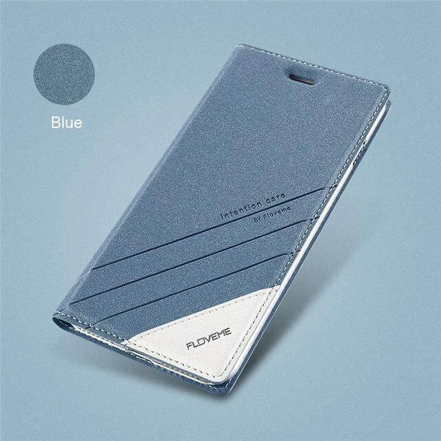 Luxury Flip Card Slot Leather Cases For iPhone X and Other Models - Image 6