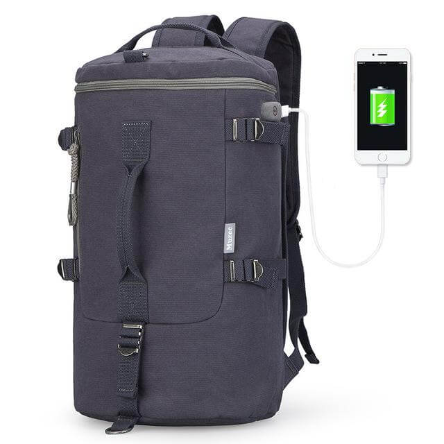 Cylinder package Multifunctional Male Fashion Backpack - Image 3