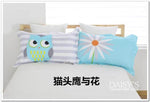 3D Cotton Cartoon Pillow Cases