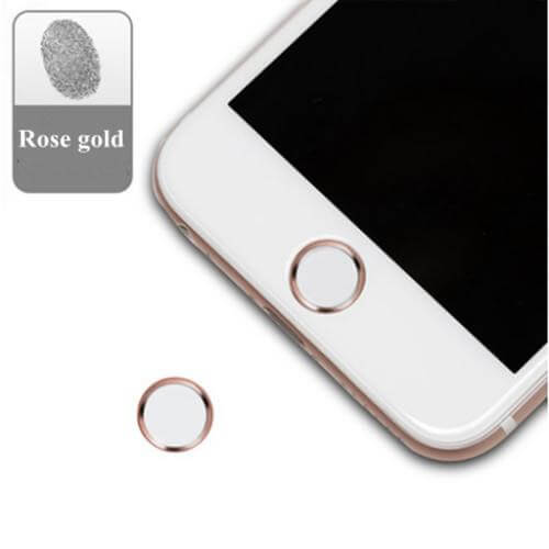 Luxury Metal Aluminum Touch ID Ring Sticker for Iphone Models - MaviGadget