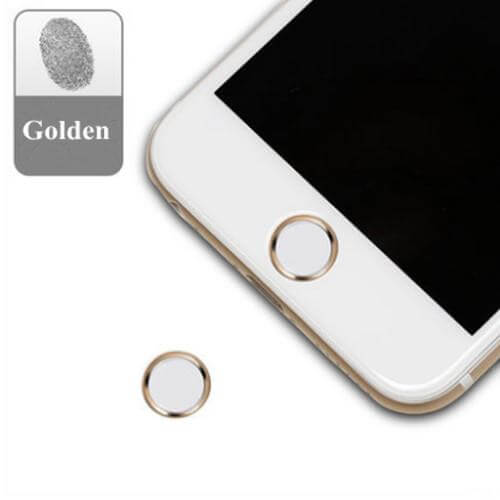 Luxury Metal Aluminum Touch ID Ring Sticker for Iphone Models - MaviGadget