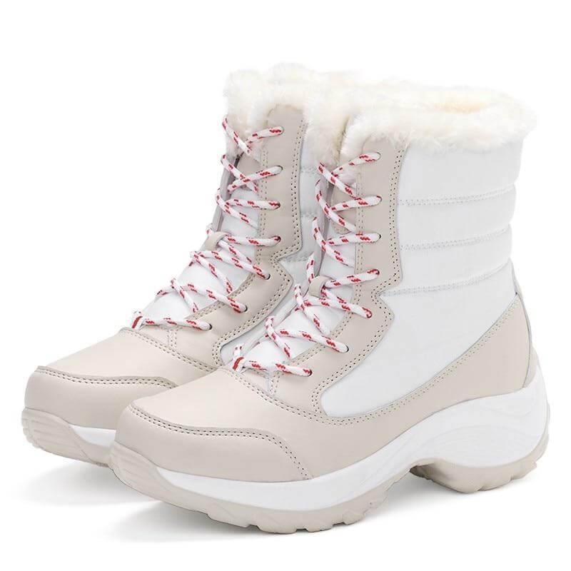Thick Warm Waterproof Modern Winter Boots for Women - Image 3