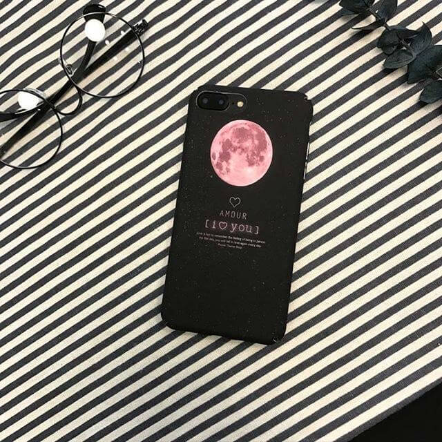 Pinky Minky Moon Iphone Case - Image 2
