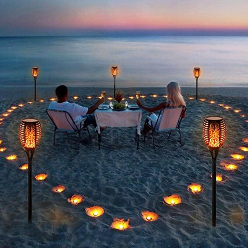 LED Outdoor Flickering Dancing Flames Lights - Image 0