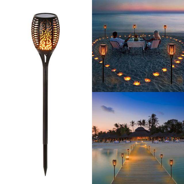 LED Outdoor Flickering Dancing Flames Lights - MaviGadget