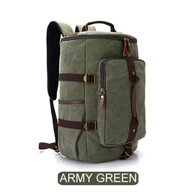 Large Capacity Vintage Shoulder Backpack - Image 0