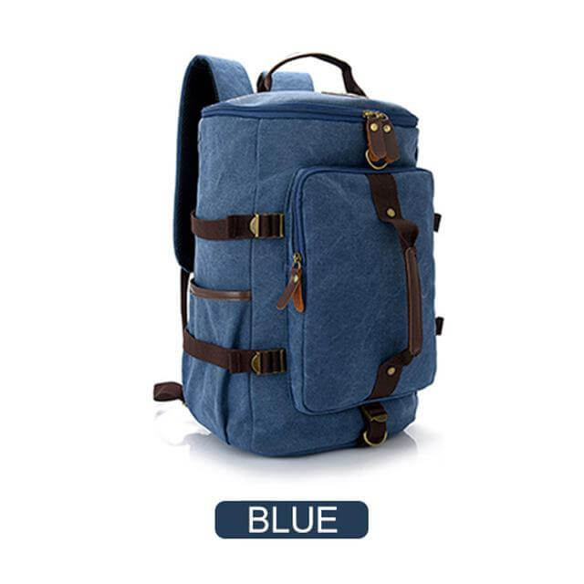 Large Capacity Vintage Shoulder Backpack - Image 2
