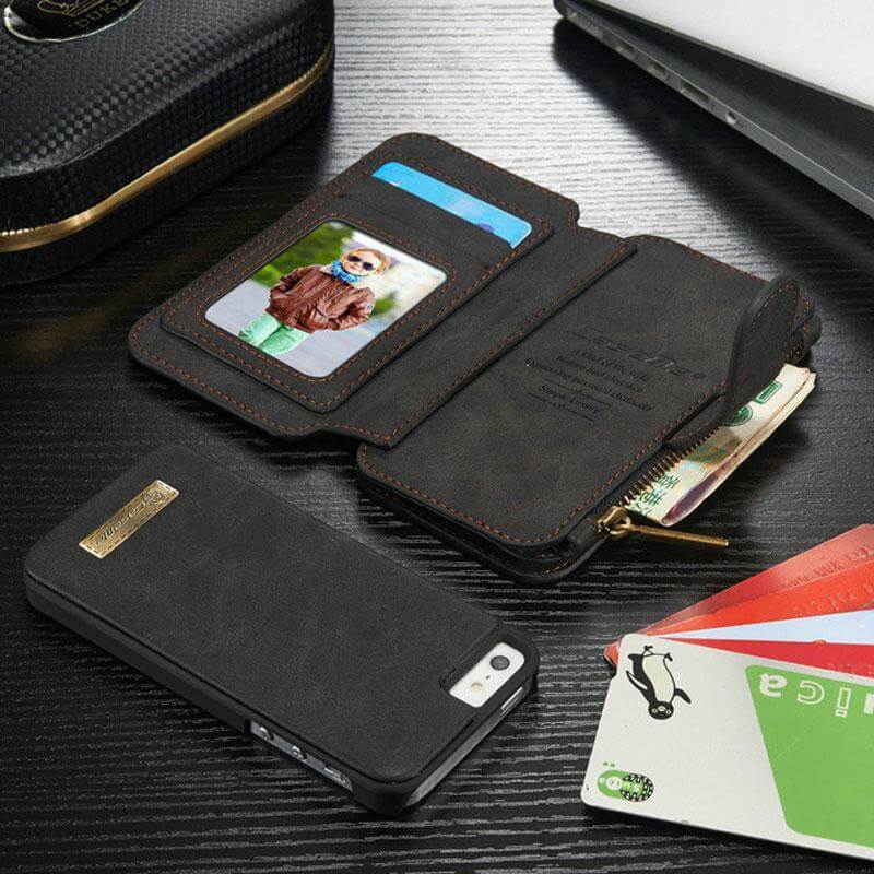 Luxury Magnetic Leather Case for iPhone Models - Image 0