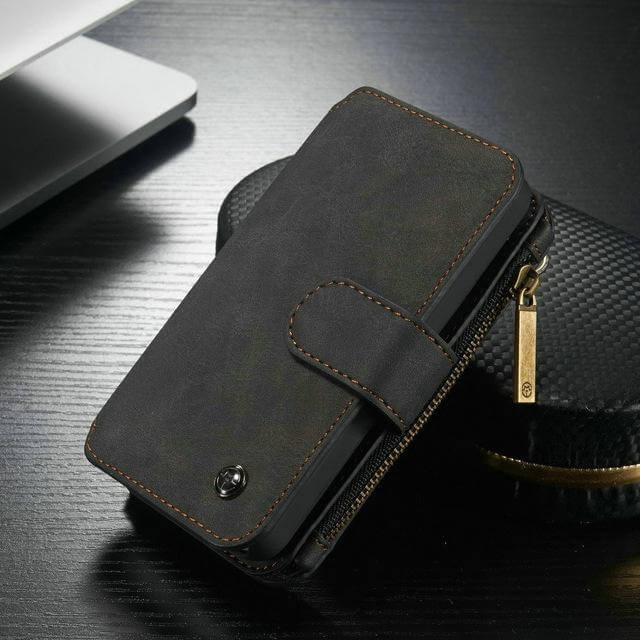 Luxury Magnetic Leather Case for iPhone Models - Image 2