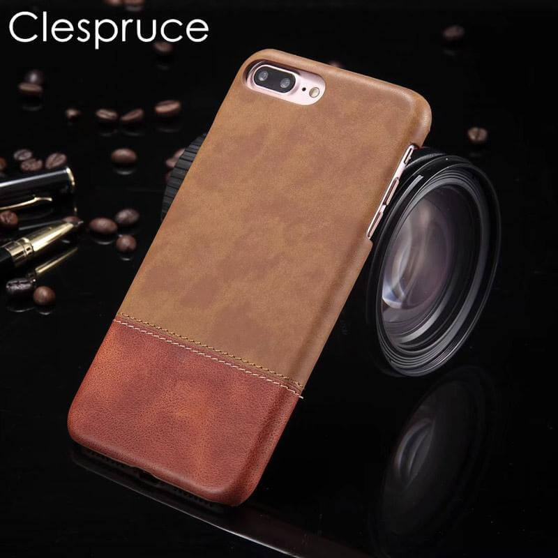 Sport Retro Leather Case Cover For iPhone X and other models - Image 0