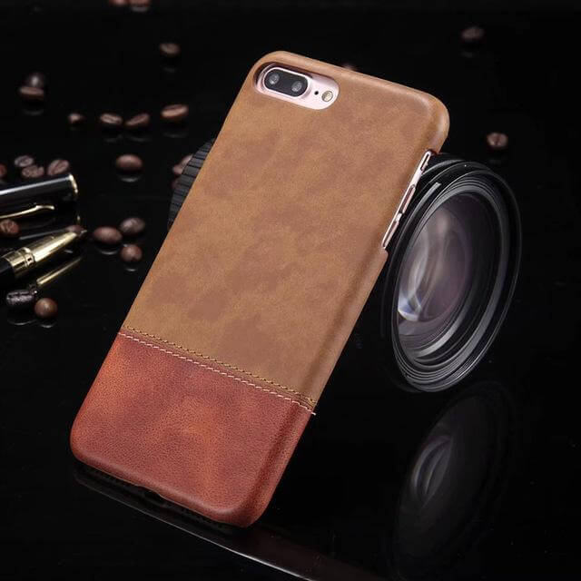 Sport Retro Leather Case Cover For iPhone X and other models - Image 2