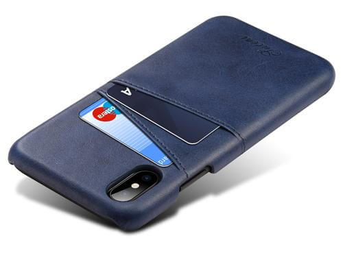 Luxury Leather Wallet Case For Iphone X - Image 1
