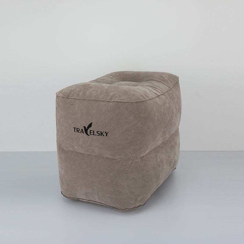 Folding Footrest Large Valve Travel Inflatable Pillow - MaviGadget