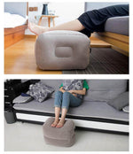 Folding Footrest Large Valve Travel Inflatable Pillow - MaviGadget