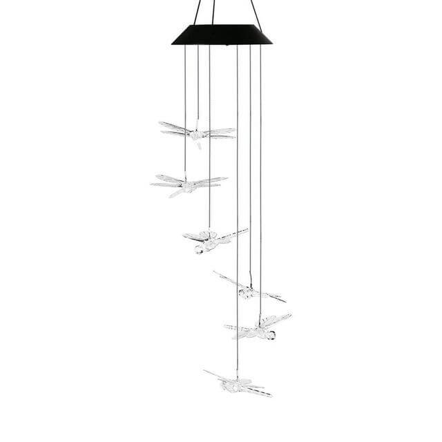 Outdoor LED Solar Hummingbirds DrangFly Lamp - Image 4