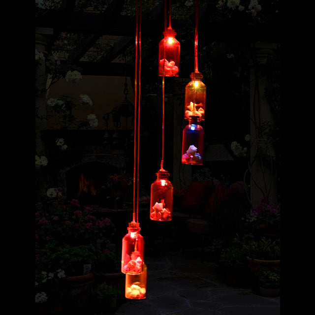 Outdoor LED Solar Hummingbirds DrangFly Lamp - MaviGadget