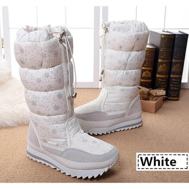 Women Plus Waterproof winter boots - Image 3
