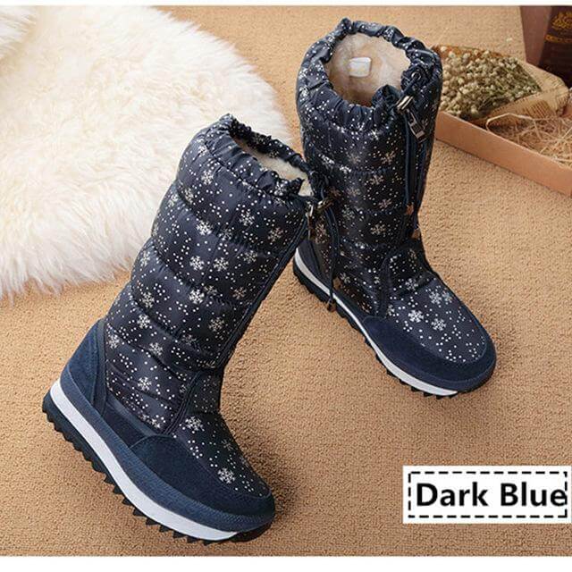 Women Plus Waterproof winter boots - Image 2
