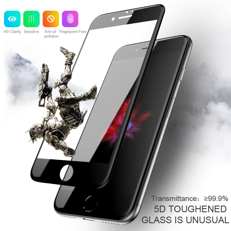 5D Tempered Glass for iphone Models - Image 3