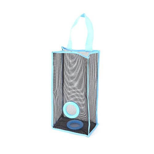 Hanging Mesh Garbage Bag Organizer