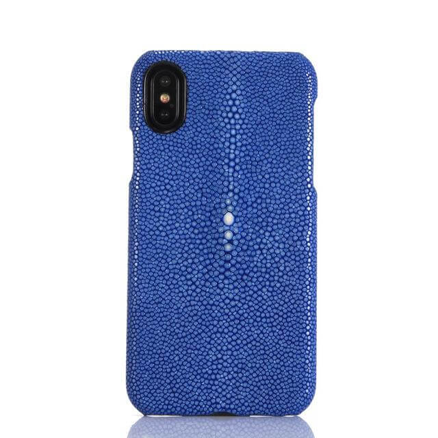 Fashion Pearl Fish Skin Leather Iphone X Case - MaviGadget