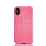 Fashion Pearl Fish Skin Leather Iphone X Case - MaviGadget