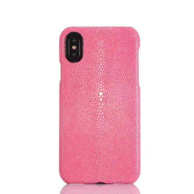 Luxury Fish Skin Leather For iPhone Cases - MaviGadget