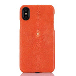 Fashion Pearl Fish Skin Leather Iphone X Case - MaviGadget