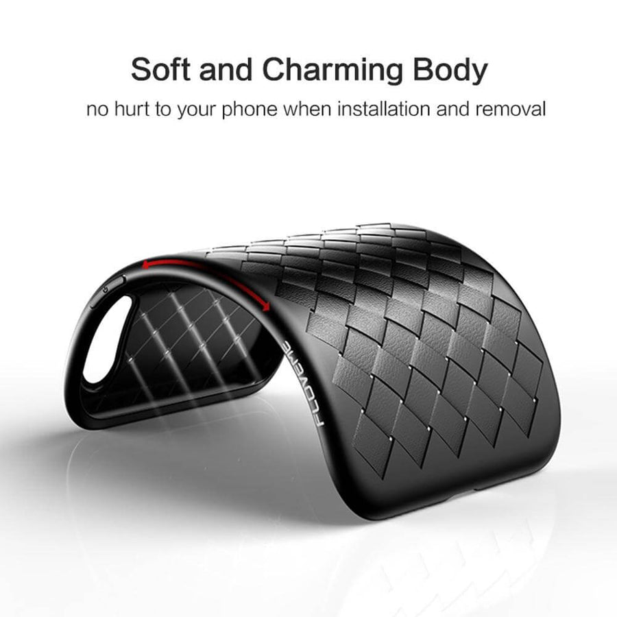 Luxury Ultra Thin Grid Case For Iphone Models - Image 5