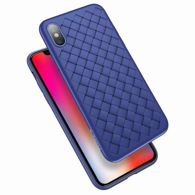 Luxury Ultra Thin Grid Case For Iphone Models - Image 2