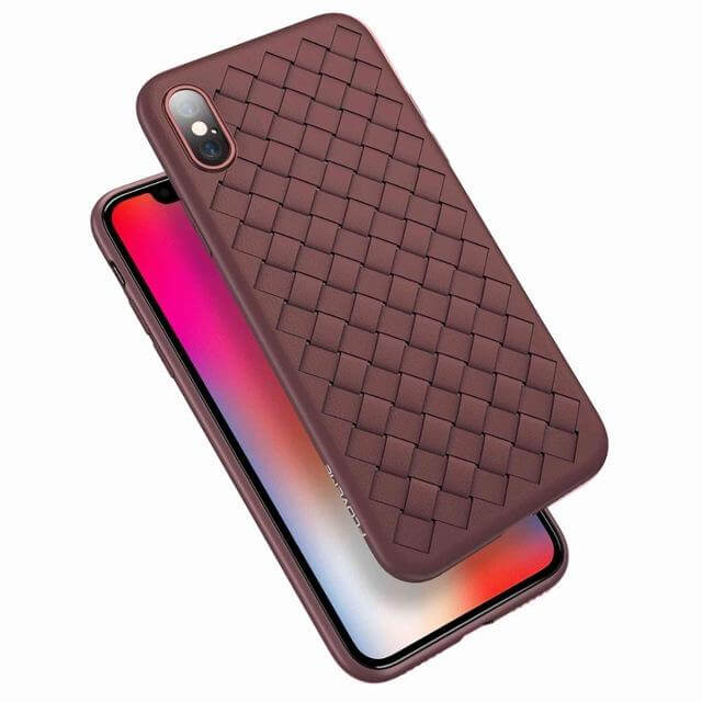 Luxury Ultra Thin Grid Case For Iphone Models