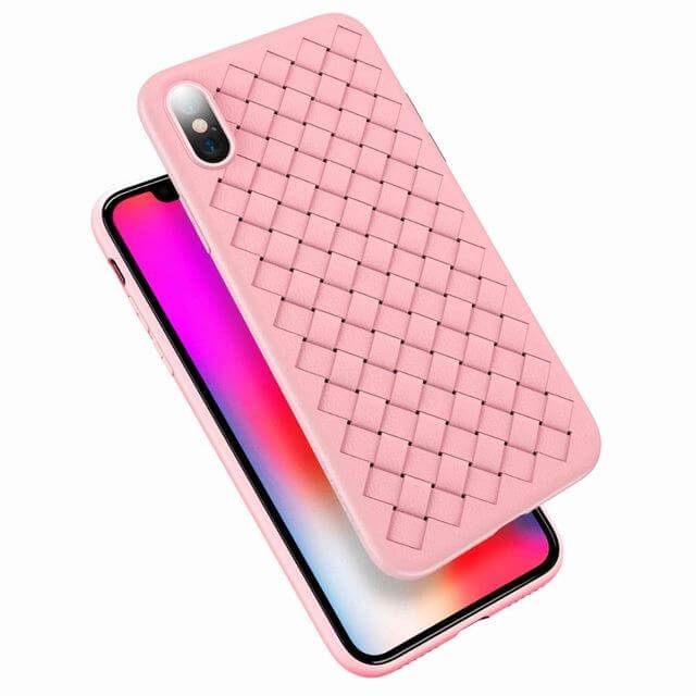 Luxury Ultra Thin Grid Case For Iphone Models - Image 3