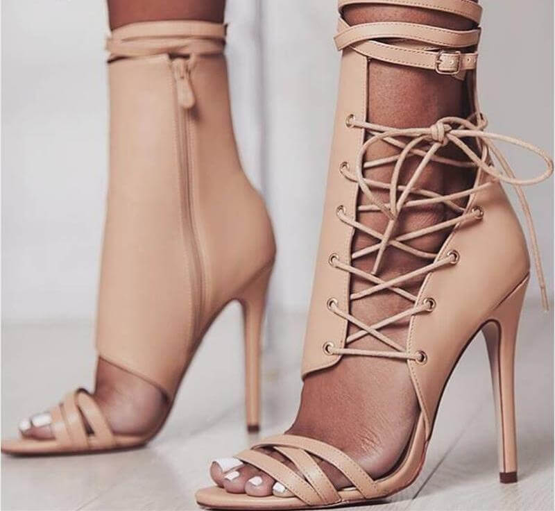 Roman Buckle Strap Shoes for Women - Image 0