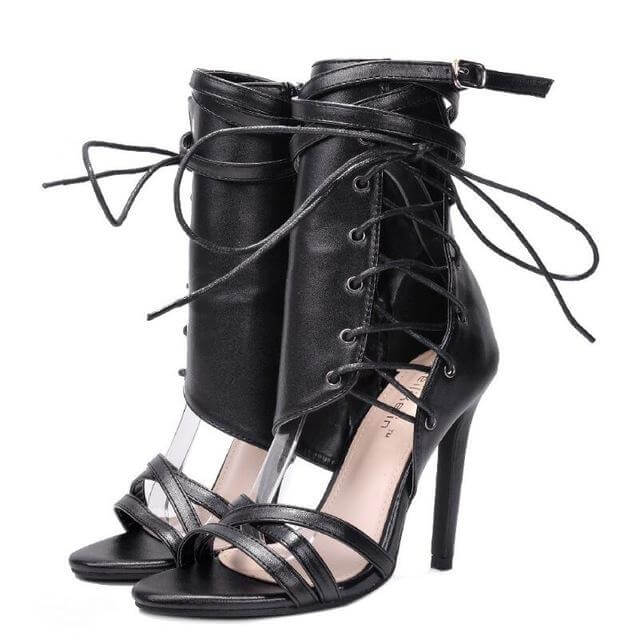 Roman Buckle Strap Shoes for Women - Image 4