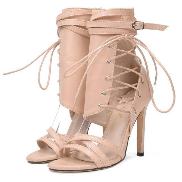 Roman Buckle Strap Shoes for Women - Image 1
