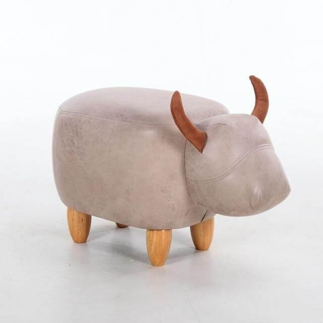 Cow Shape Ottoman Home decor with Storage - MaviGadget