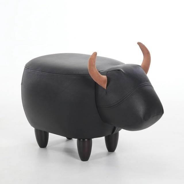 Cow Shape Ottoman Home decor with Storage - MaviGadget