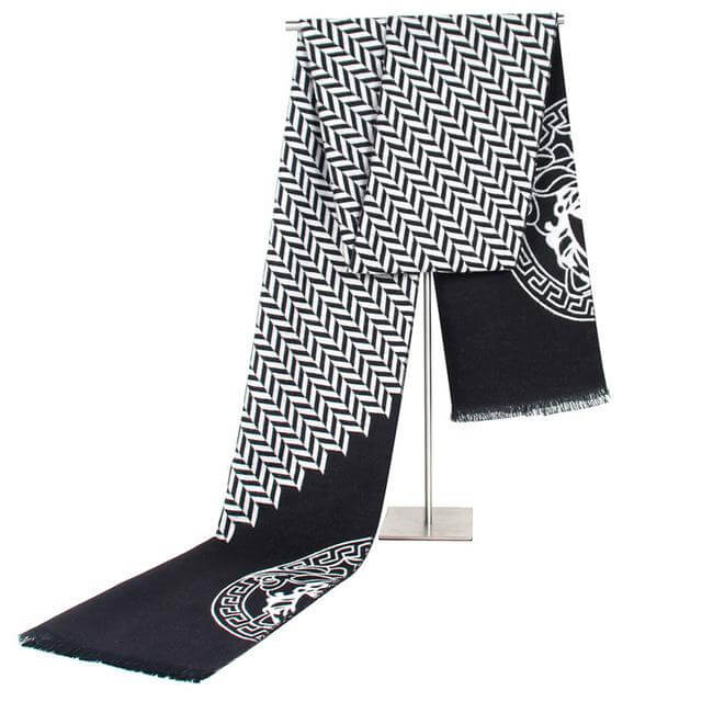 Simple Plaid Scarf Father - Image 3