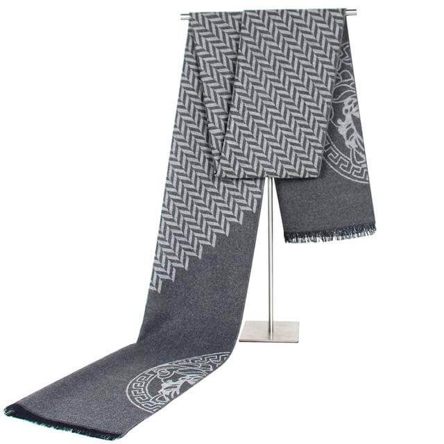 Simple Plaid Scarf Father - Image 2