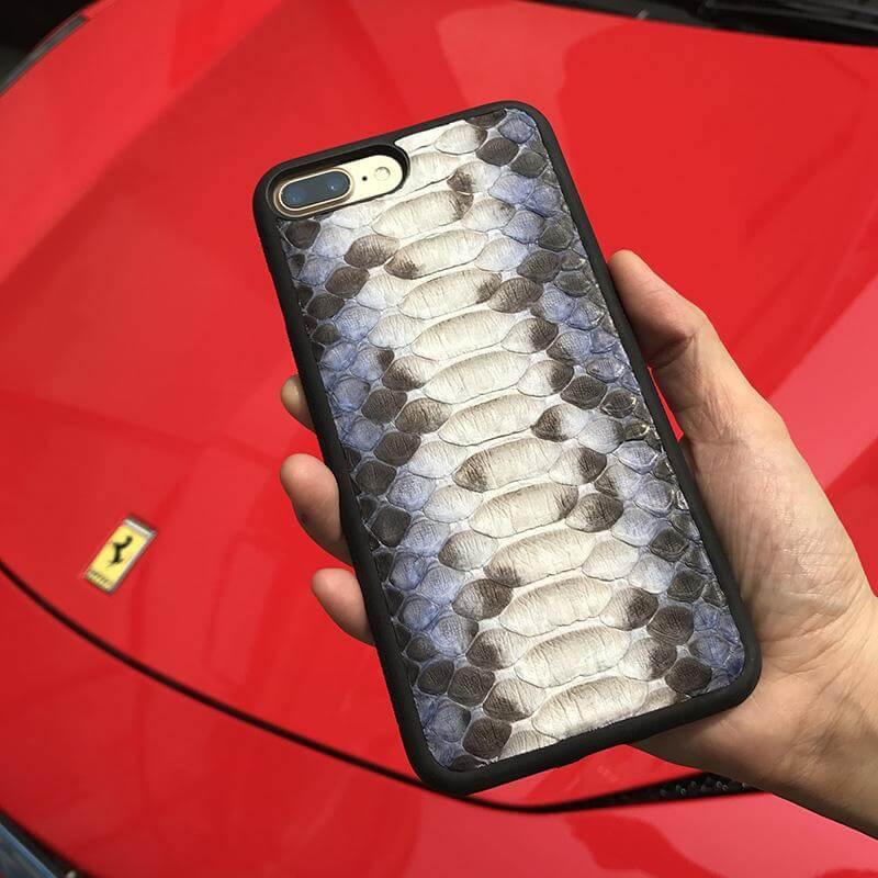 Luxury Real Python Skin Iphone Cases X - Image 2