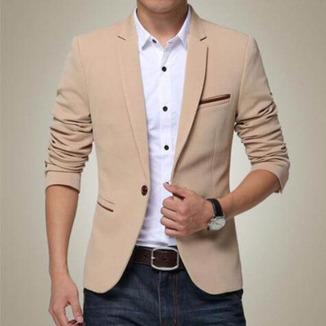 Business Casual Suit Men Blazers - Image 5