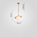 Space Planet Pendant Decorative Light