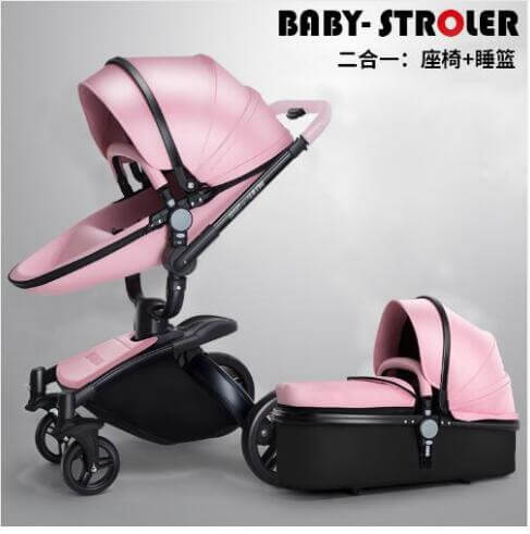 European Luxury Baby Stroller 2 and 3 pcs - Image 2