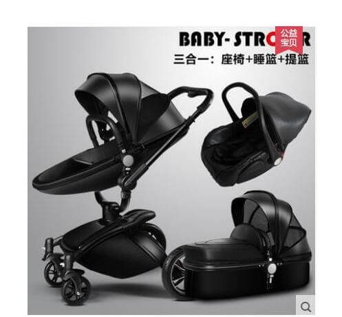 European Luxury Baby Stroller 2 and 3 pcs - Image 5