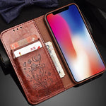 Wallet Leather FlipCases For iPhone Models - MaviGadget