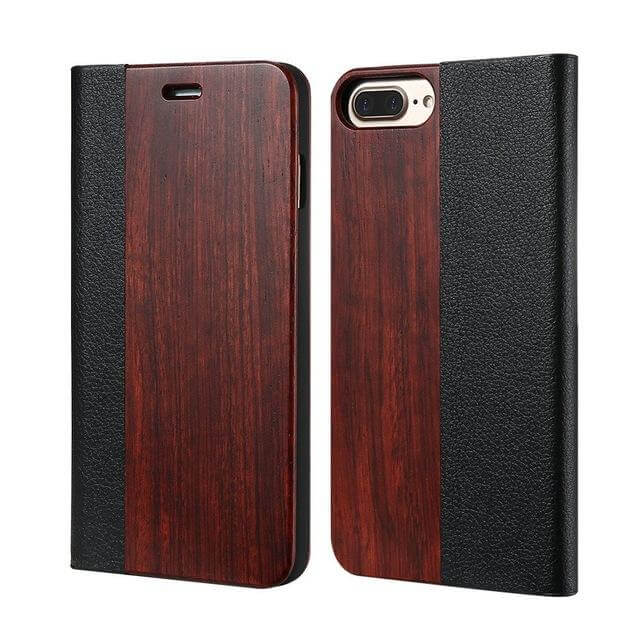 Retro Natural Real Bamboo Wood IPhone Cases - Image 4