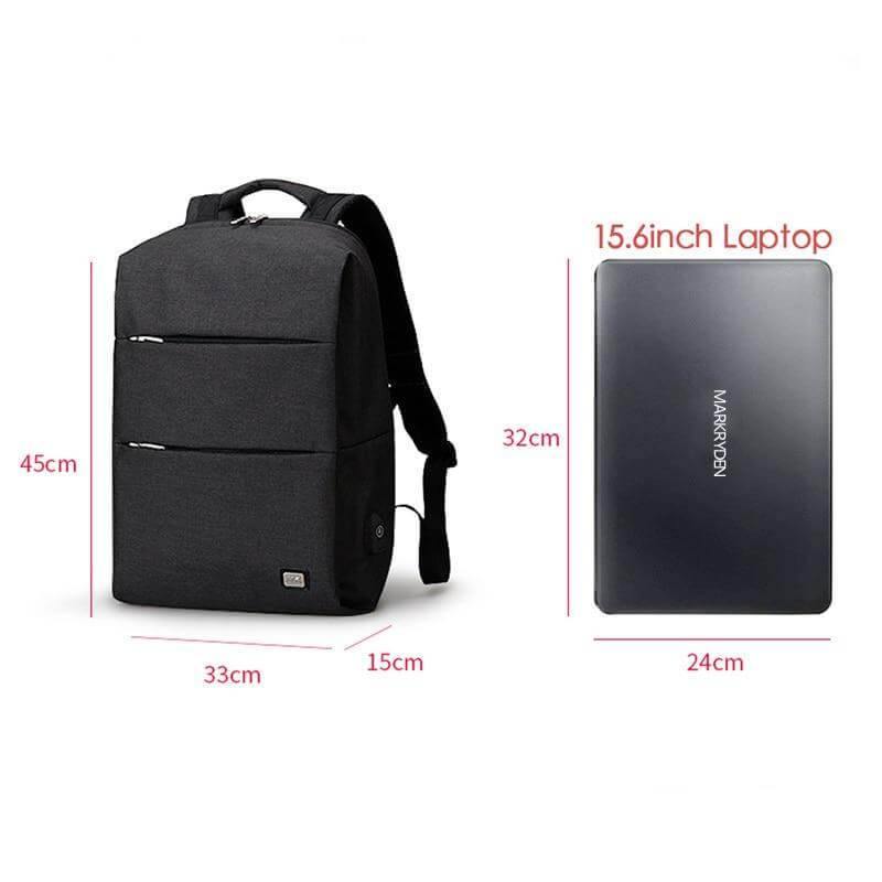 Large Capacity Casual Business and Student Style Backpack - Image 9