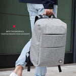 Large Capacity Casual Business and Student Style Backpack - MaviGadget