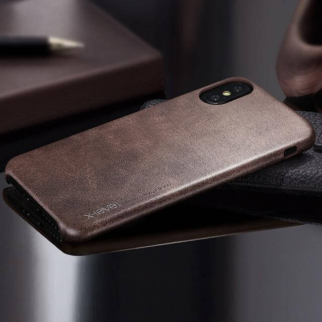 X-Level High Quality Vintage Luxury PU Leather Phone Cases For Apple IPhone X Free Shipping Cover Mobile Phone Accessories Case - Image 3